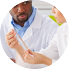 Life sciences people discussion Life sciences people discussion