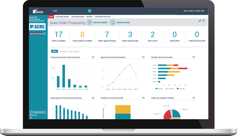 life sciences industry dashboard screenshot