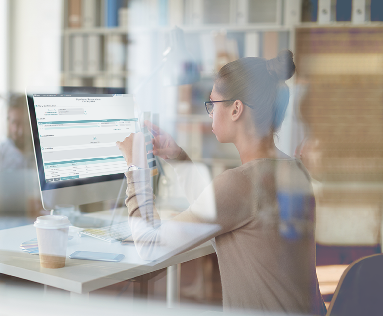 Growing business needs woman at desk