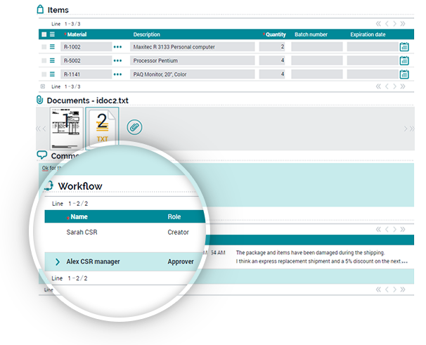 Customise workflow dashboard