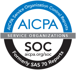 Compliance with SSAE 18 and ISAE 3402 standards logo